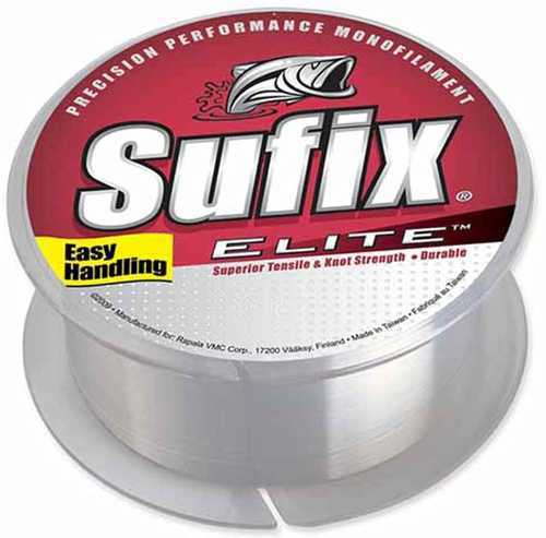 Sufix Elite Line 14 lbs Tested, 0.008" Diameter, 330 Yards , Clear