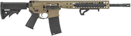 LWRC Induvidual Carbine 5.56 NATO 16.1" Barrel 30 Round Capacity FDE Anodized Receiver/ Black
