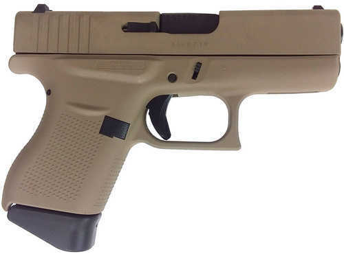 Glock G43 9mm 3.41" Barrel 6+1 Round Capacity Desert Sand Cerakote Finish