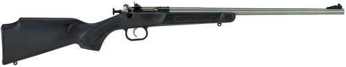 Crickett Synthetic 22 Long Rifle 16.125" Barrel Single Shot Stainless Steel Finish