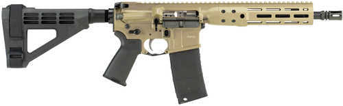 LWRC Individual Carbine Direct Impingement AR Pistol Semi-Automatic 5.56 NATO 10.5" Barrel 30 Round Capacity Polymer Flat Dark Earth