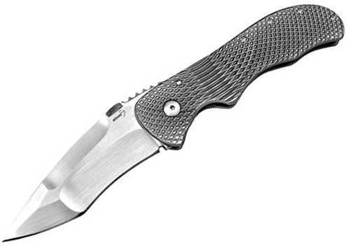 Boker Knives Plus Sal Manaro Folding 3 1/2" 440C Plain Blade Titanium Handle