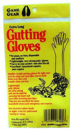 Pete Rickard Gutting Gloves Pair Shoulder Length 8505-img-0