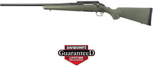 Ruger American Predator Rifle Left-Handed <span style="font-weight:bolder; ">243</span> <span style="font-weight:bolder; ">Winchester</span> 22" Threaded Barrel 4+1 Round Capacity Matte Black Finish