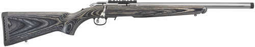 <span style="font-weight:bolder; ">Ruger</span> American Rimfire Target Bolt Action Rifle 22 Long 18" Barrel 10 Round Capacity Black Laminate