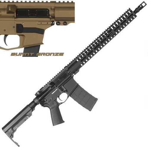 CMMG 300 MK4 Resolute Semi-Automatic Rifle AAC Blackout 16.1" Barrel Round Burnt Bronze