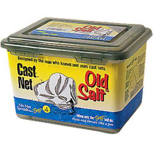 Betts Old Salt Cast Net 5ft Clear 1Lb 3/8In Mesh