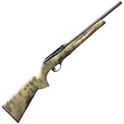 Remington 597 Kryptek Semi-Automatic Rifle 22 Long 16.5" Threaded Barrel 10 Round Synthetic Mandrake Stock Blued