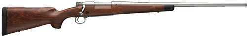 Winchester M70 Super Grade Rifle 243 22" Barrel Stainless Steel Finish IV/V Fancy Walnut Stock