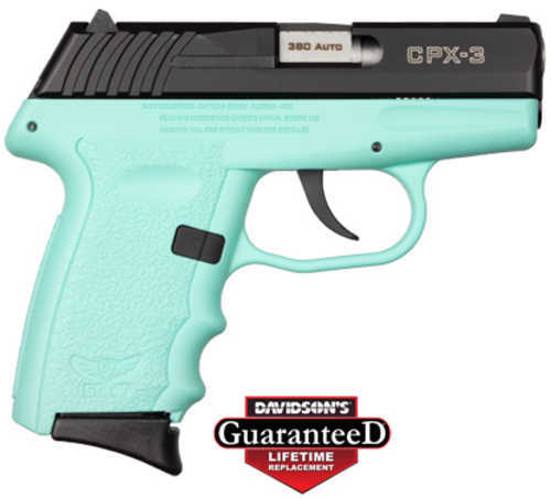SCCY Industries CPX-3-CBSB 380ACP 10+1 Round Capacity 2.96" Barrel Black Nitride Finish