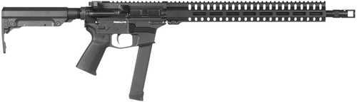 CMMG Resolute 300 MKGS Semi-Automat Rifle 9mm Luger 16.1" Barrel 33 Round Capacity Black Hardcoat Anodized