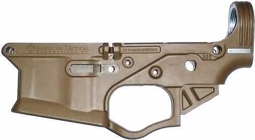 Click to see larger image. ATI Omni Hybrid AR15 Stripped Polymer Lower Receiver FDE