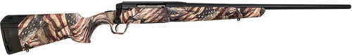 Savage Axis II Bolt Action Rifle 6.5 Creedmoor 22" Barrel 4 Round Capacity American Flag Synthetic Stock Black