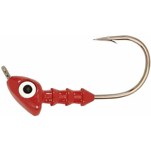 H&H Lure Pro Walker Jighead 3/8Oz Red PW388-01