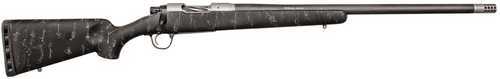 Christensen Arms Rifle Ridgeline 270 Winchester Short Magnum 24" Threaded Barrel 3 Round Black With Gray Webbing