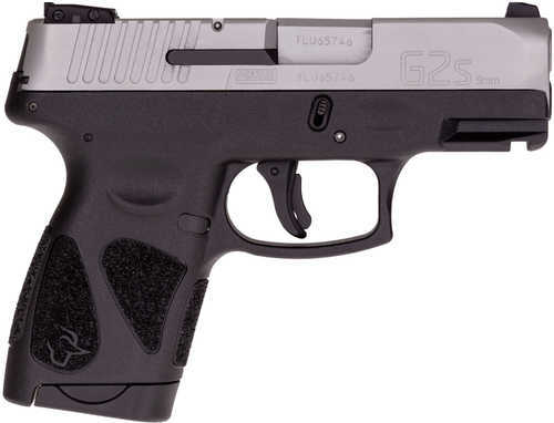 Taurus G2S Semi Automatic Pistol 9mm Luger 3.26" Barrel 7 Round Capacity Black/Stainless Steel