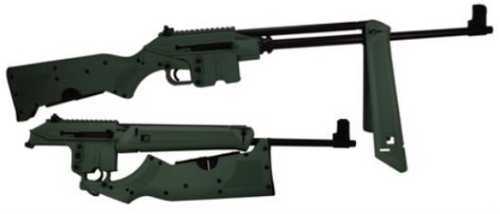 Kel-Tec SU-16C Sport Utility Rifle-Carbine Charlie 5.56 NATO 10+1 Round Capacity Black, Green Cerakote Finish