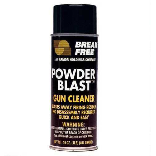 Click to see larger image. Breakfree Powder Blast - 12 oz Aerosol Eliminates residue plastic streaking grease & oil build-up GC-16