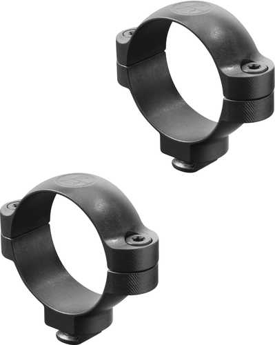 Leupold 174326 Dual Dovetail Scope Rings Set 35mm Diam Medium Steel Black Matte