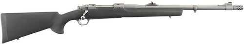 Ruger Hawkeye Alaskan Bolt Action Rifle<span style="font-weight:bolder; "> 338</span> <span style="font-weight:bolder; ">Winchester</span> <span style="font-weight:bolder; ">Magnum</span> 20" Barrel 3 Round Capacity Black Stock Stainless Steel