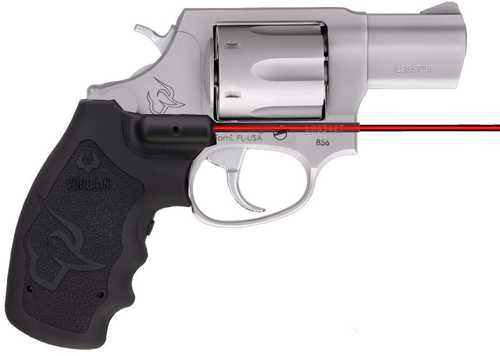 Taurus 856 .38 Special +P Double Action Revolver 2" Barrel 6 Rounds Viridian Red Laser Grip Matte Stainless Steel Finish