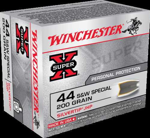 44 Special 20 Rounds Ammunition Winchester 200 Grain Hollow Point