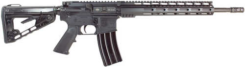 Diamondback DB15 Elite *California Compliant* Semi-Automatic Rifle 6.5 Grendel 18" 10+1 Black Adjustable Adaptive Tactical EX Performance Stock Hardcoat Anodized Aluminum Receiver