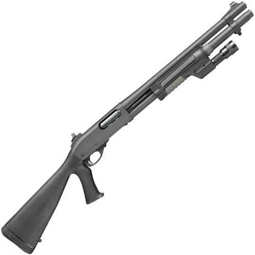 Remington 870P MAX Pump Action Shotgun 12 Gauge 18.25" Barrel 3" Chamber 6 Rounds Speedfeed IV-S Stock Surefire Forend Black Parkerized Finish