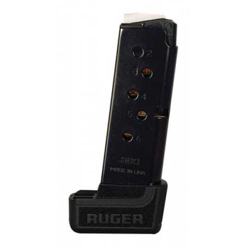 Ruger LCP II Magazine .380 ACP 7 Rounds Extended Black Finish