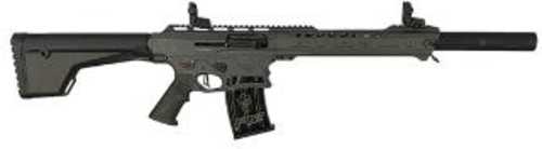 Typhoon Defense F12 Classic AR Style Semi Auto Shotgun 12 Gauge 18.5" Barrel 3" Chamber 5 Round Grey Finish