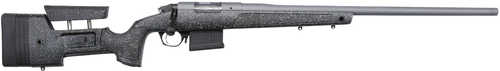 Bergara Premier HMR Pro Bolt Action Rifle 6.5 PRC 26" Barrel 7 Round Black Gray Specs Mini-Chassis With Adjustable Cheekpiece Stock Cerakote Receiver
