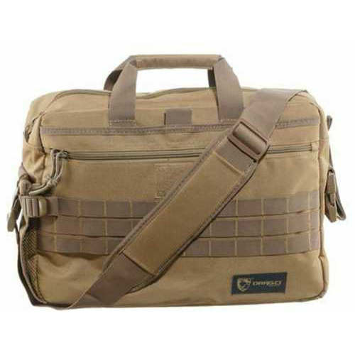 Drago Gear Side Packs Tactical Laptop Briefcase, Tan Md: 15305TN