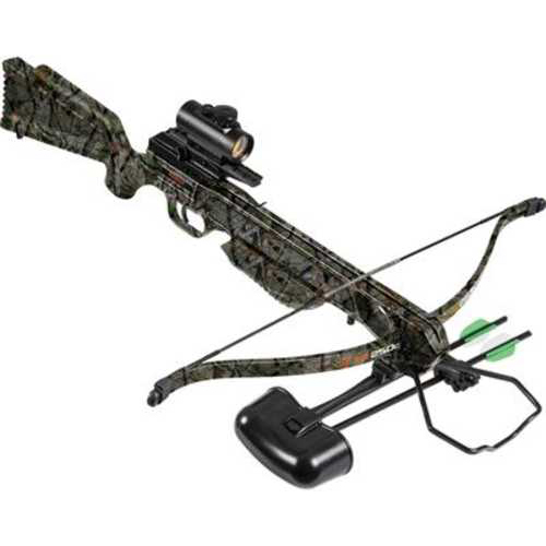 Barnett Wildgame XR250C Recurve Crossbow Kit Elude Camo with Illuminated Red Dot Sight