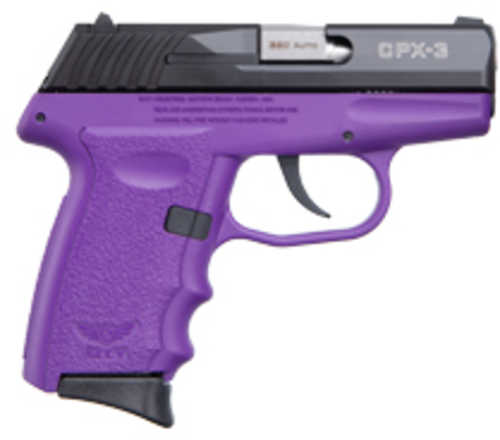 SCCY Industries CPX-3 380 ACP Purple 10+1 Rd-img-0