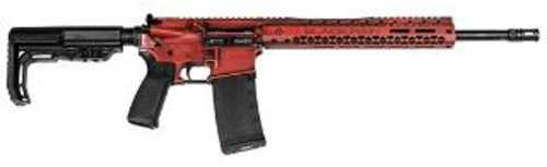 Black Rain Ordnance Fusion Semi Automatic Rifle 5.56 NATO 16" Barrel Red Battleworn Finish