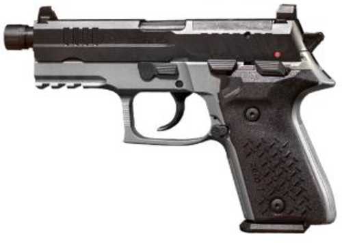 Rex Zero 1TC Tactical Semi Automatic Compact Pistol 9mm 17 Round Capacity Grey