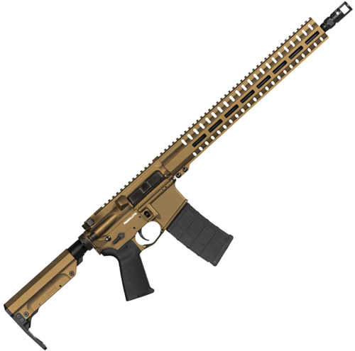 CMMG Resolute 300 Mk4 9mm Luger AR-15 Semi Auto Rifle 16" Barrel 30 Rounds Burnt Bronze Finish