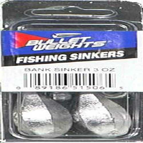 Bullet Weights Bank Lead 3oz 4/Card Md#: BLC3
