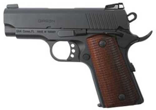 Eaa Girsan Mc1911sc Pistol 9mm 3.4" Barrel Officer Black