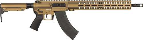 CMMG Resolute 300 Mk47 7.62x39mm AR-15 Style Semi Auto Rifle 16" Barrel 30 Round AK-47 Magazine Burnt Bronze Finish