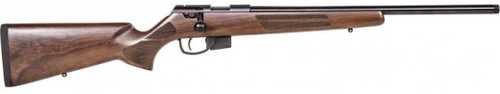 Anschutz Classic Rifle<span style="font-weight:bolder; "> 17</span> <span style="font-weight:bolder; ">Hmr </span>18" Threaded Heavy Barrel 1/2x28" Blued Finish Walnut Stock