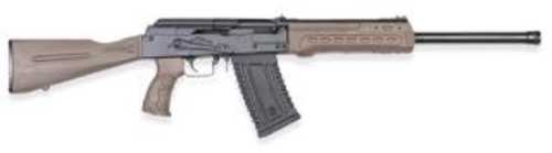 Kalashnikov KS-12 Semi Auto Shotgun 12 Gauge 18.25" Barrel 3" Chamber 5 Rounds Fixed Sights OD Green Polymer Furniture Matte Black