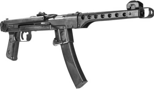 IMG Polish PPS43-C Semi Auto Pistol 7.62x25mm Tokarev 9.8" Barrel 35 Rounds Black Finish