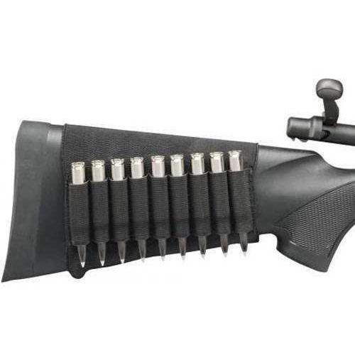 Hunters Specialties H.S. Butt Stock Rifle Shell Holder 9 Elastic Black