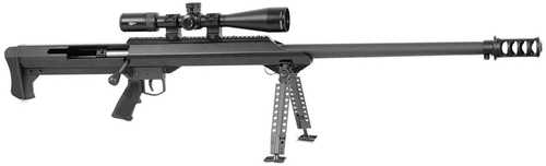 Barrett M99 50 BMG Pkge Black 32" Heavy Bbl Rifle w/ Vortex Viper PST 5-25x50 FFP EBR-2C MRAD Scope, QDL Muzzle Brake
