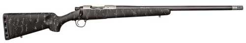 Christensen Arms Ridgeline Rifle 30 Nosler 26" Barrel Black Finish Gray Webbing Synthetic Stock