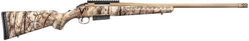 Ruger American Rifle Go Wild Camo 300 Winchester Magnum 24" Barrel Round Bronze Cerakote Finish Synthetic Stock