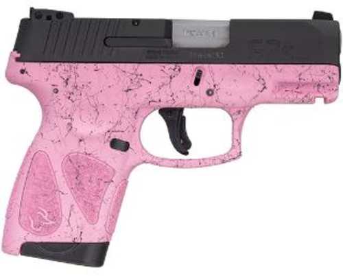 Taurus G2s Pistol 9mm 3.26" Barrel 7 Shot Pink Splatter Painted Frame