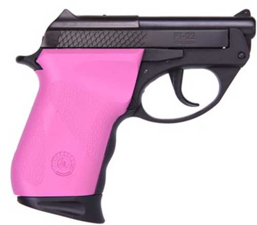 Taurus Pt22 Pistol 22 Long Rifle Black / Raspberry 8 Shot 2.8" Tip Up Barrel