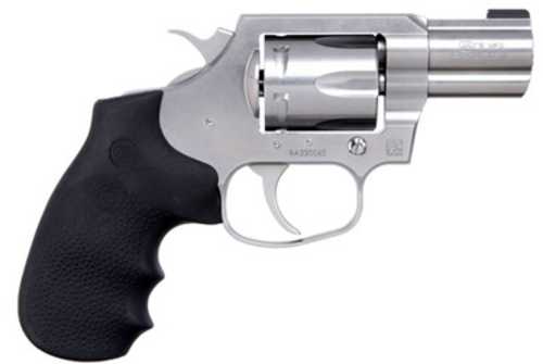 Colt King Cobra Carry Revolver 357 Mag 6 Shot 2" Barrel Overall Brushed Stainless Steel Finish with Black Hogue Overmolded Grip